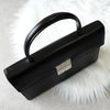 ジバンシィ ロゴ金具 レザー 2way ハンドバッグ / ショルダーバッグ ブラック