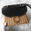 Salvatore Ferragamo Margot 皮革两用篮包、手提包、单肩包、黑色