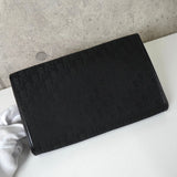 クリスチャン ディオール プッシュロック トロッター 2way キャンバス / レザー チェーン ショルダーバッグ ブラック - NEWSED