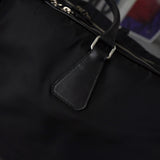 プラダ ポコノ テスート ナイロン/ レザー 2way ボストンバッグ ブラック - NEWSED