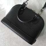 ルイ ヴィトン エピ ナノ・アルマ 2way ミニショルダーバッグ ハンドバッグ ノワール - NEWSED