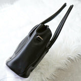 メゾンマルジェラ エムエムシックス レザー 2way ジャパニーズバッグ ハンドバッグ ショルダーバッグ ブラック - NEWSED