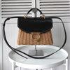 Salvatore Ferragamo Margot 皮革两用篮包、手提包、单肩包、黑色
