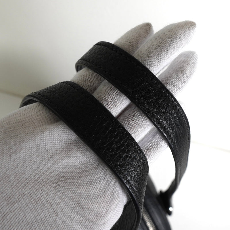 プラダ サフィアーノ レザー 2way トートバッグ ショルダーバッグ ブラック - NEWSED