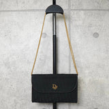 クリスチャン ディオール トロッター 2way ナイロンキャンバス チェーン ショルダーバッグ ブラック - NEWSED