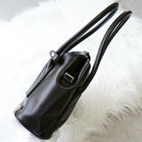 メゾンマルジェラ エムエムシックス レザー 2way ジャパニーズバッグ ハンドバッグ ショルダーバッグ ブラック - NEWSED