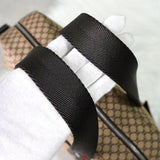 セリーヌ マカダム キャンバス / レザー 2way ボストンバッグ ベージュ / ブラウン - NEWSED