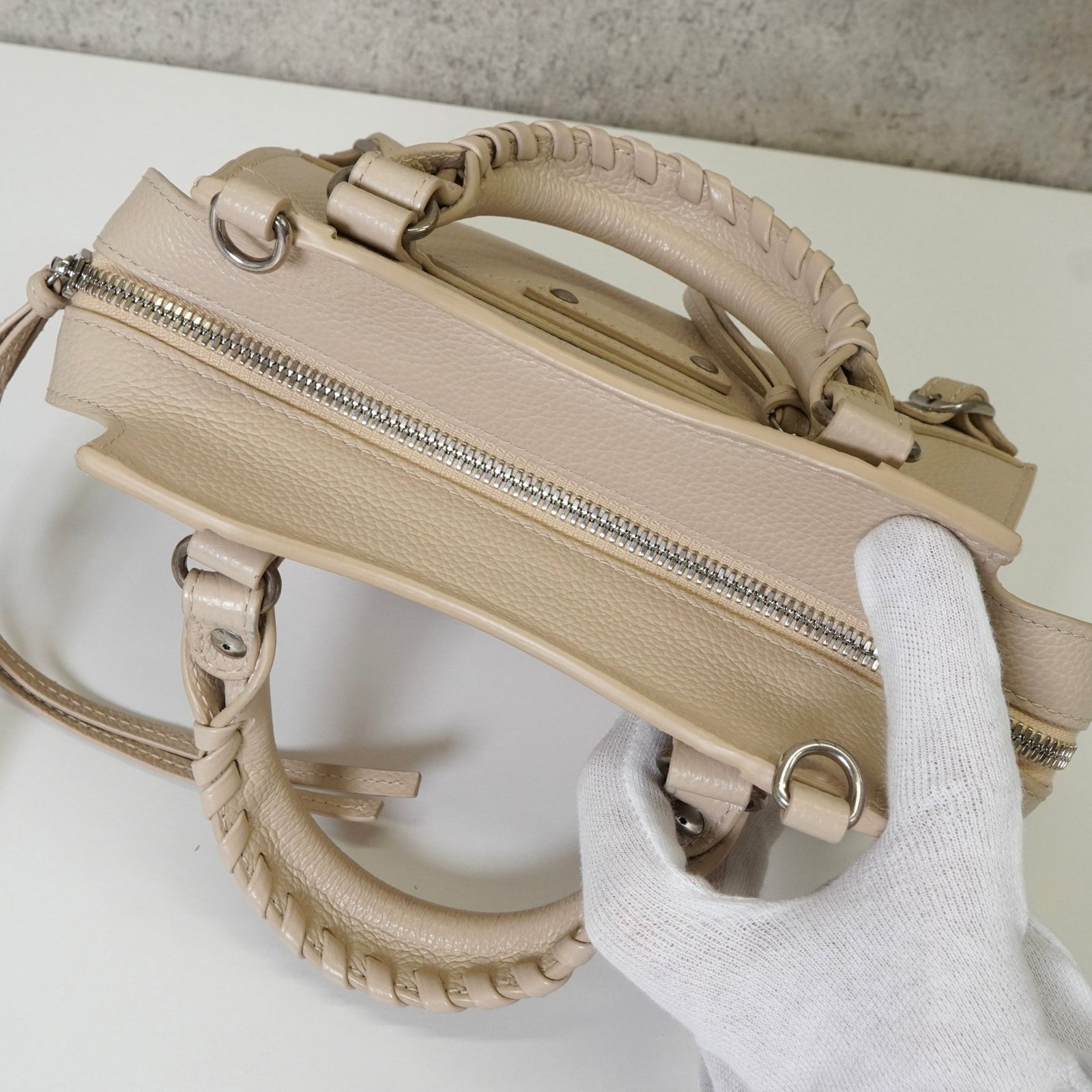 バレンシアガ ネオクラシックシティ ミニ レザー 2way ハンドバッグ