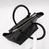 プラダ レザー 2way ハンドバッグ ショルダーバッグ  三角プレート ブラック