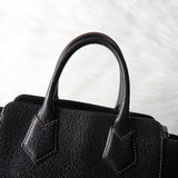 ヴィヴィアン ウエストウッド オーブ レザー 2way ハンドバッグ ショルダーバッグ ブラック - NEWSED