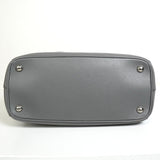 プラダ ガレリア サフィアーノレザー 2way ハンドバッグ ショルダーバッグ グレー - NEWSED