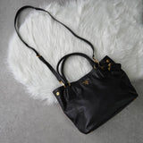 プラダ レザー 2way ハンドバッグ ショルダーバッグ ブラック - NEWSED