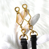 プラダ レザー リボン 2way ハンドバッグ ショルダーバッグ ブラック ギャランティーカード付き - NEWSED