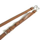 プラダ トライアングルロゴ サフィアーノ レザー 2way ハンドバッグ ショルダーバッグ ブラウン - NEWSED