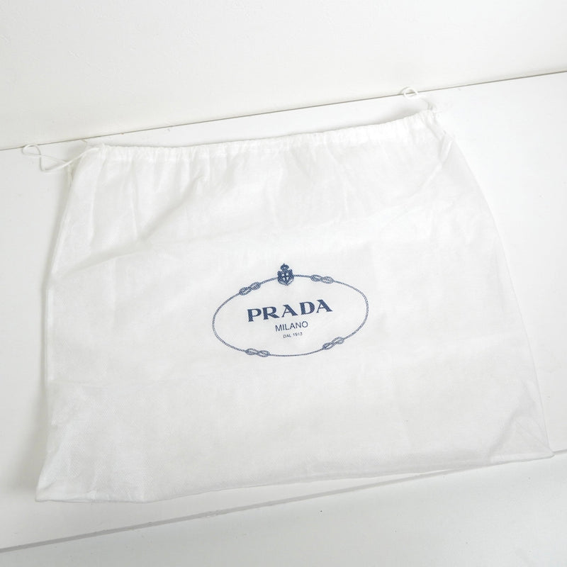 プラダ サフィアーノ レザー 2way ハンドバッグ ショルダーバッグ ブラック - NEWSED