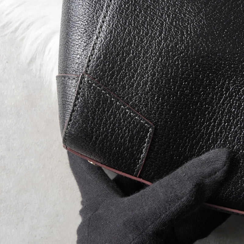 ヴィヴィアン ウエストウッド オーブ レザー 2way ハンドバッグ ショルダーバッグ ブラック - NEWSED