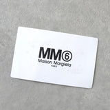 エムエムシックス メゾンマルジェラ ロゴ キャンバス 2way トートバッグ ハンドバッグ ホワイト タグ付き未使用品 - NEWSED