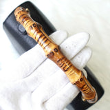 グッチ バンブー レザー 2way ハンドバッグ ショルダーバッグ ブラック - NEWSED