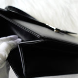 ジバンシィ ロゴ金具 レザー 2way ハンドバッグ / ショルダーバッグ ブラック - NEWSED