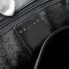 Celine Macadam Patent Leather 2-way Handbag Shoulder Bag A4 Storage Black