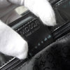 Celine Macadam Patent Leather 2-way Handbag Shoulder Bag A4 Storage Black