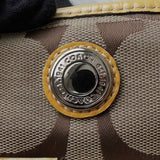 コーチ シグネチャー 2way キャンバス トートバッグ ショルダーバッグ ベージュ F14871 - NEWSED