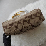 コーチ シグネチャー 2way キャンバス トートバッグ ショルダーバッグ ベージュ F14871 - NEWSED