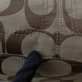 コーチ シグネチャー 2way キャンバス トートバッグ ショルダーバッグ ベージュ F14871 - NEWSED