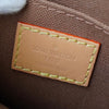 Louis Vuitton Monogram Petite Sac Plat 两用迷你包，手提包/单肩包，棕色，M69442