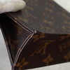 Louis Vuitton Monogram Petite Sac Plat 两用迷你包，手提包/单肩包，棕色，M69442