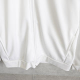 アディダス トラックジャケット ロゴ刺繍 ホワイト 2XL - NEWSED