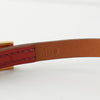 Hermès Api 3 红色皮革手镯