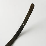 エルメス アピ3 レザー ブレスレット シルバー/ブラック 箱付き - NEWSED