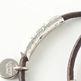 ロエベ アナグラム 3連 ブレスレット バングル シルバー925 箱付き - NEWSED