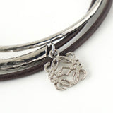 ロエベ アナグラム 3連 ブレスレット バングル シルバー925 箱付き - NEWSED