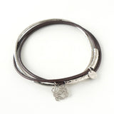 ロエベ アナグラム 3連 ブレスレット バングル シルバー925 箱付き - NEWSED