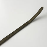 エルメス アピ3 レザー ブレスレット シルバー/ブラック □E刻印 箱付き - NEWSED