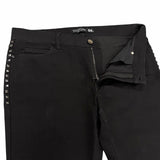 ヴァレンティノ ロックスタッズ デニムパンツ ブラック 30 メンズ - NEWSED