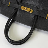 エルメス バーキン30 トゴ ブラック ゴールド金具 □L刻 / 2008年製 - NEWSED
