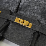 エルメス バーキン30 トゴ ブラック ゴールド金具 □L刻 / 2008年製 - NEWSED