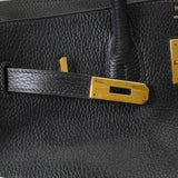 エルメス バーキン30 トゴ ブラック ゴールド金具 □L刻 / 2008年製 - NEWSED