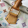 Louis Vuitton Monogram Speedy 30 Multicolore M92643 手提包 白色