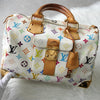 Louis Vuitton Monogram Speedy 30 Multicolore M92643 手提包 白色
