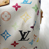 Louis Vuitton Monogram Speedy 30 Multicolore M92643 手提包 白色