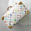 Louis Vuitton Monogram Speedy 30 Multicolore M92643 手提包 白色