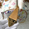 Louis Vuitton Monogram Speedy 30 Multicolore M92643 手提包 白色