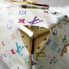 Louis Vuitton Monogram Speedy 30 Multicolore M92643 手提包 白色