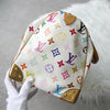 Louis Vuitton Monogram Speedy 30 Multicolore M92643 手提包 白色