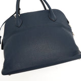 エルメス ボリード31 トゴ 2way ハンドバッグ ショルダーバッグ ネイビー □M刻 - NEWSED