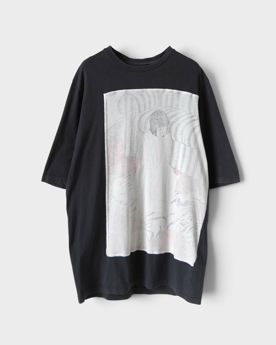 3.1 フィリップ リム 浮世絵 Tシャツ ブラック S メンズ レディース - NEWSED